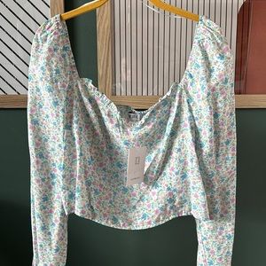 Sophie Rue Floral Square Neck Top